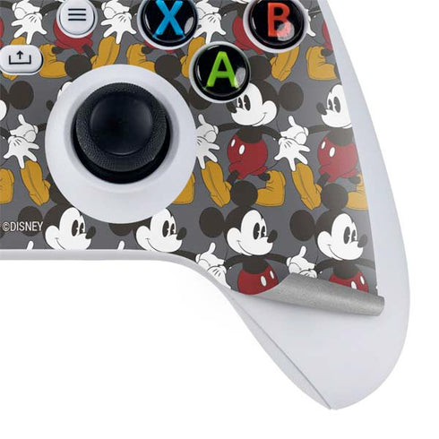 Disney Mickey Mouse Vintage Pattern Xbox Series S Controller Skin